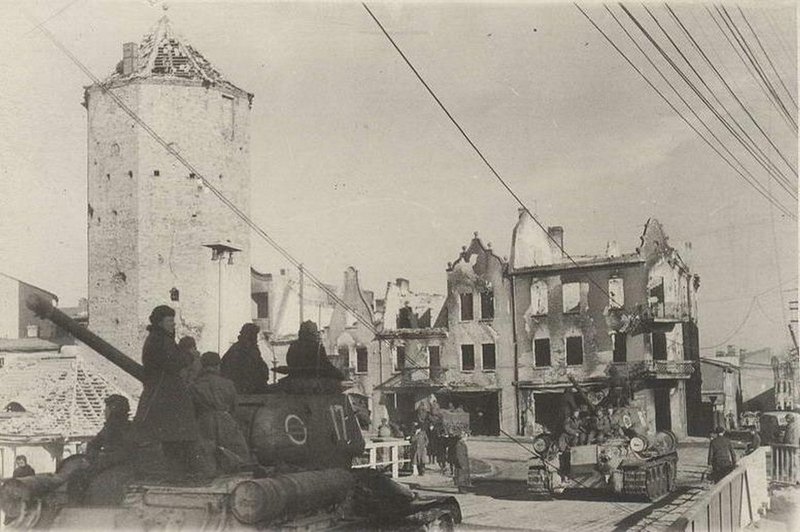 In East Prussia. 1945