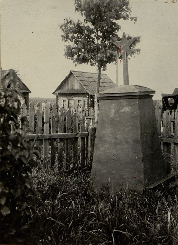 Фотография: Братская могила расположена в парке г. Старые-Дороги