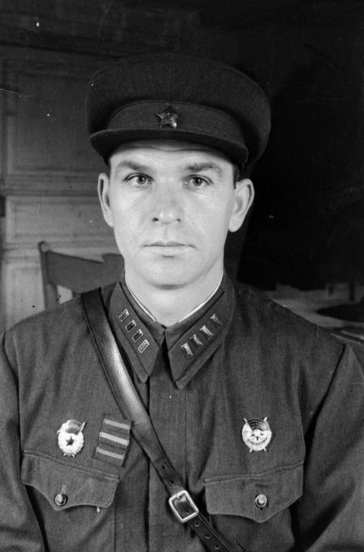 Order Holder, Division Commissar, Guards Regiment Commissar Pavel Fedorovich Lobov.