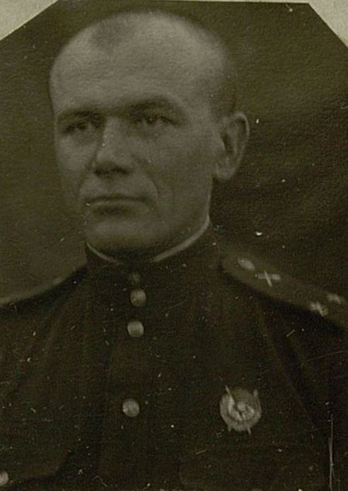 Image: Lieutenant Colonel Kuznetsov Alexander Nikiforovich. Commander of the 357th Artillery Regiment of the 171st Infantry Division