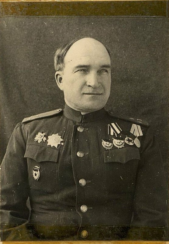 Image: Chief of Staff of the 86th Guards Rifle Division of the Guards Colonel Fetisov