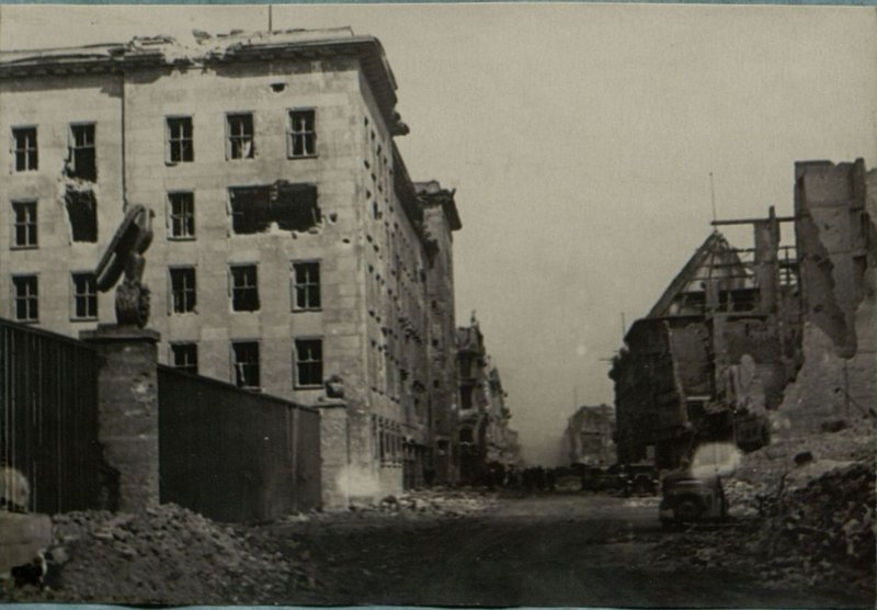 In defeated Berlin