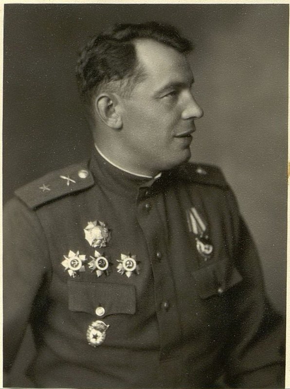 Image: Chief of Staff of the Guard Regiment Major Kravchenko F.P.