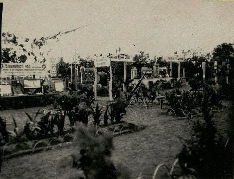 Фотография: Общий вид стендов хозяйств: Циркина, Фоменко, Баранова и Михайлова