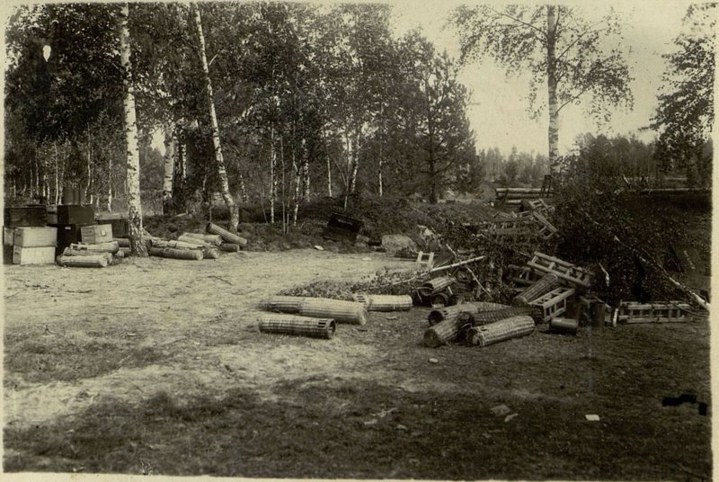 Фотография: Орудийный окоп