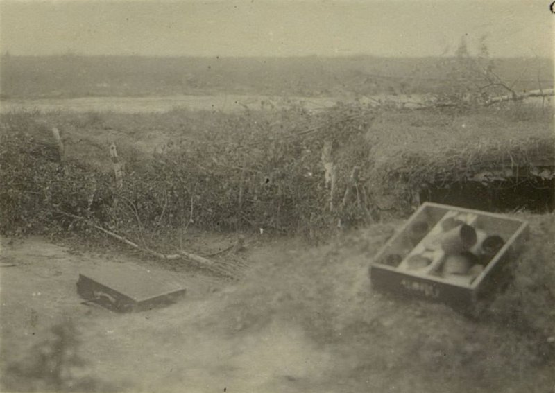 Фотография: Орудийный окоп