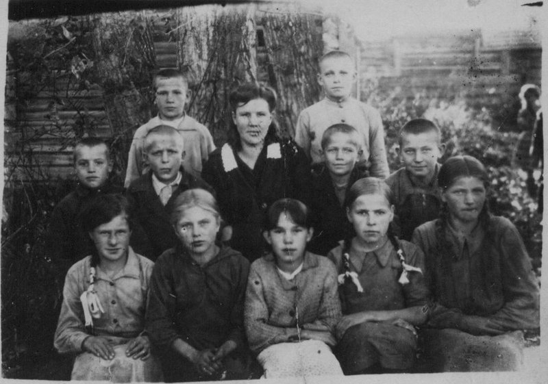 Школа д.Белобородово, Томская область