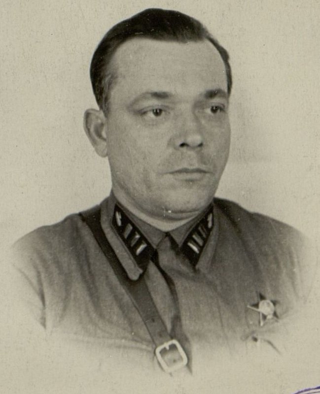 Image: Head of the Special Branch of the Brigade Captain of State Security Alexander Samoilovich Papanov