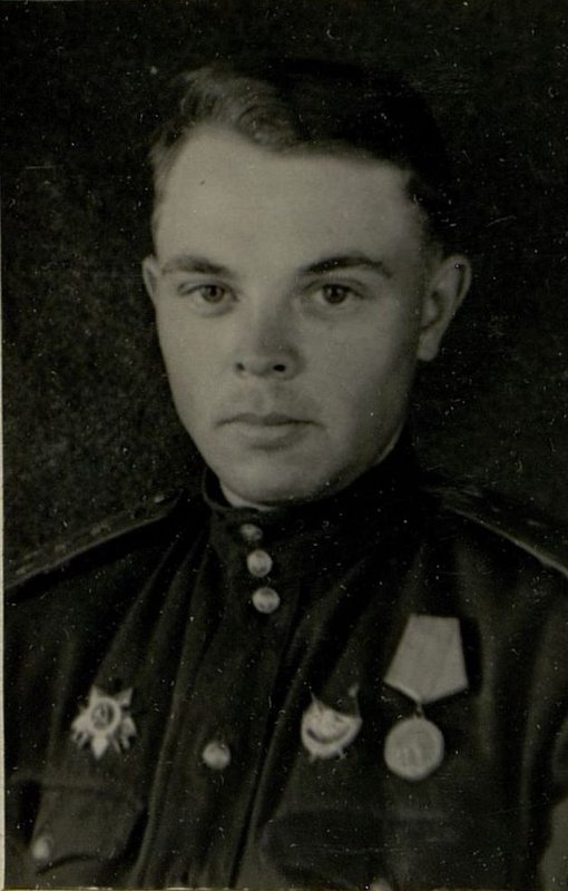 Image: Deputy Commander of the 2nd technical battalion for the rifle unit Captain Danilov F.I.