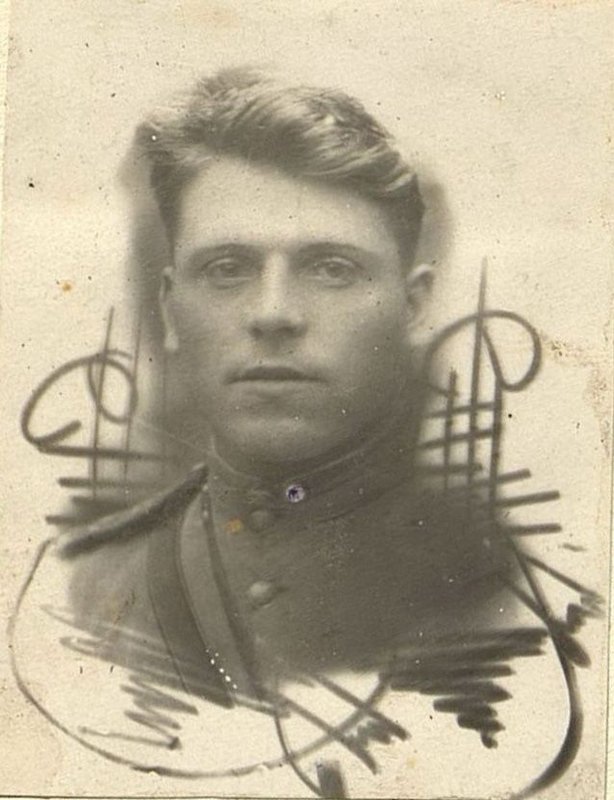 Image: Executive Secretary of the Komsomol Bureau Lieutenant Kiosev