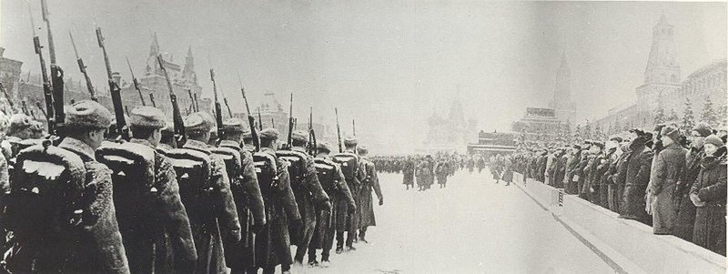 Parade on the Red Square