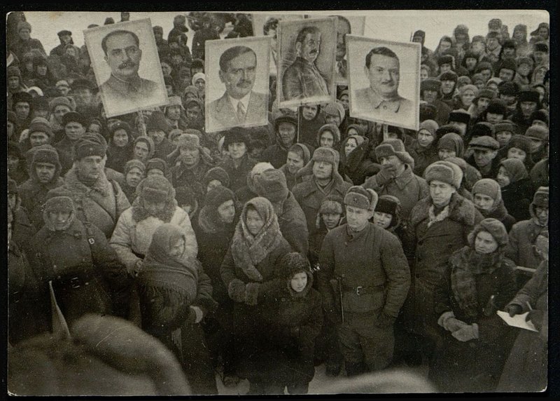 Оригинальный образ: Митинг в освобождении Можайска