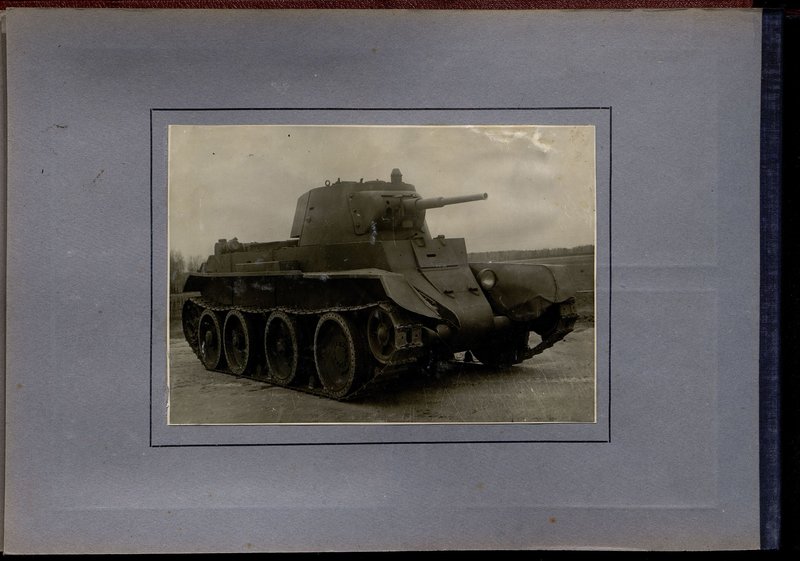Original image: Light tank BT-7M