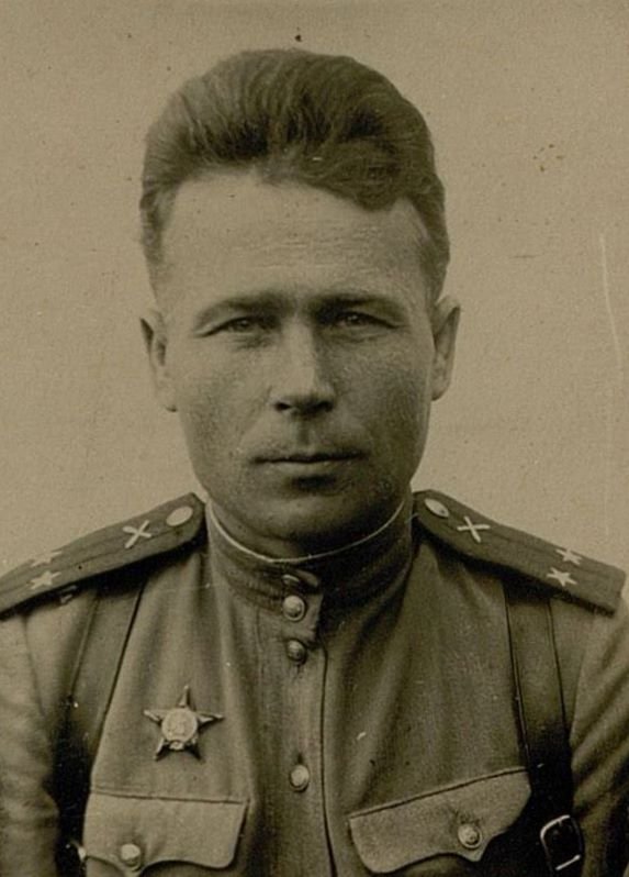 Image: Lieutenant Colonel Avsievich Alexander Leontievich. Commander of the 650th artillery regiment of the 200th rifle division