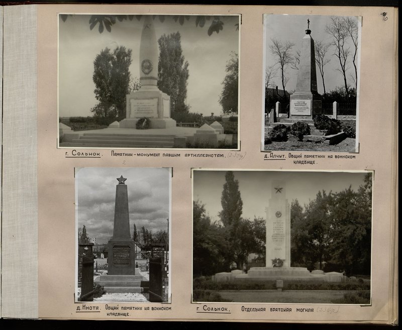 Original image: Szolnok. Monument to the Fallen Artillerymen