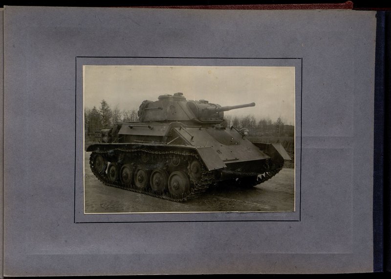 Original image: Light tank T-80