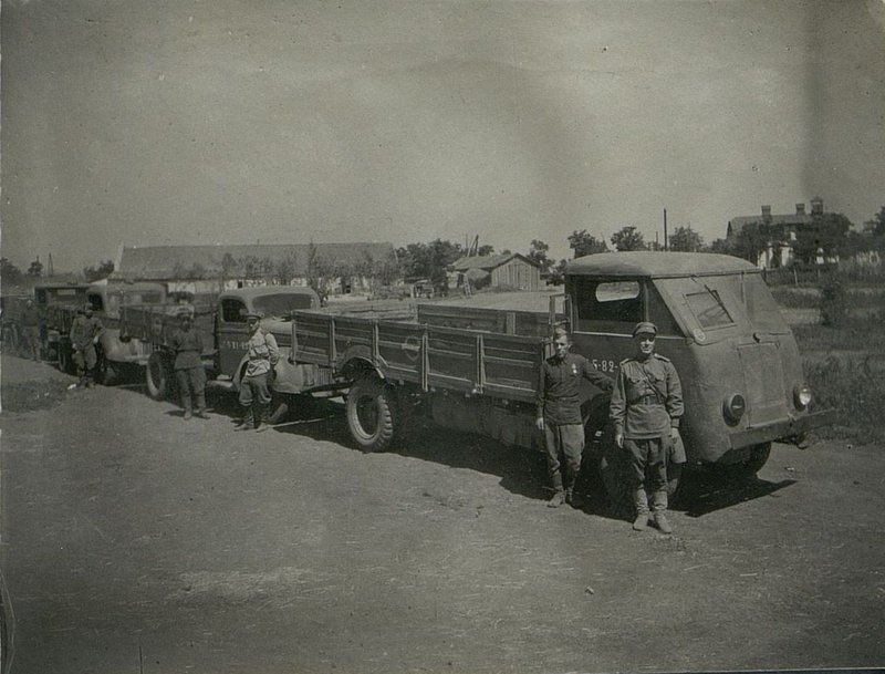 Фотография: Перед выездом в рейс