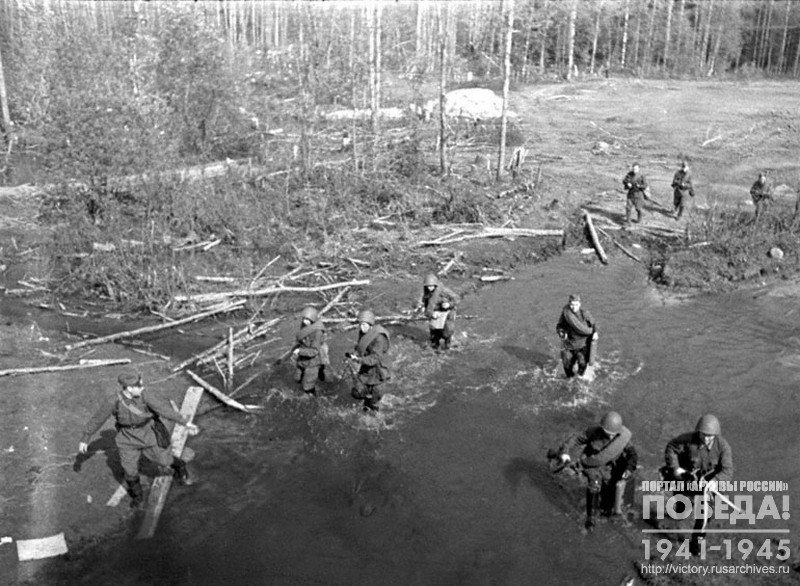 Mortar gunners firing at the enemy's forward edge change the firing position