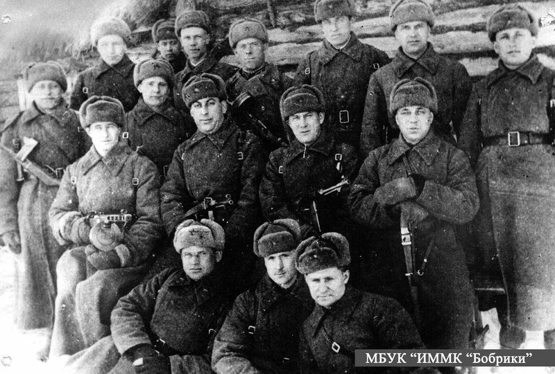 Command and Political Department of the 239th Rifle Division. Western front, February 1942
