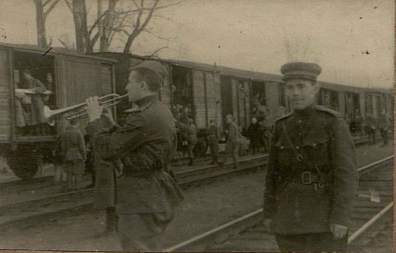 Фотография: Отправление маршевых подразделений