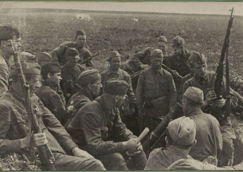 Фотография: Боевая учеба в обороне
