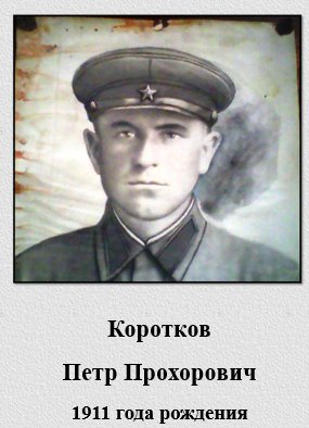 Коротков Пётр Прохорович